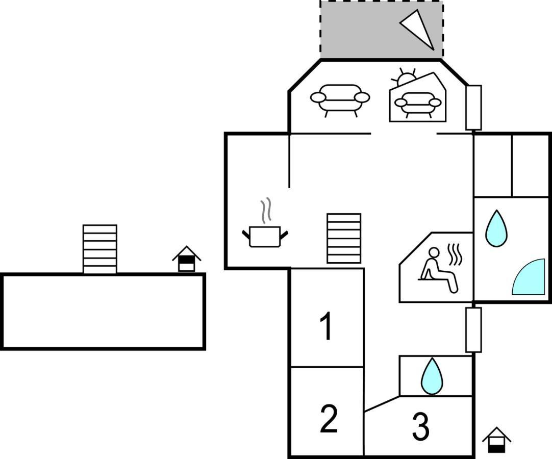 Pet Friendly Home In Haren With Sauna Dankern Eksteriør bilde
